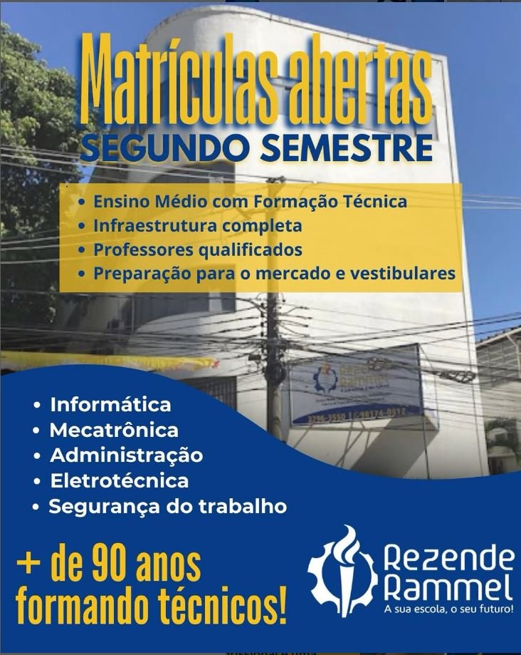 Faixada da Escola